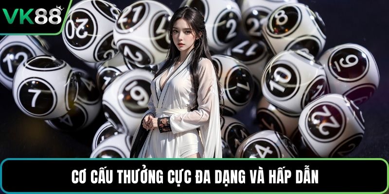Cơ cấu thưởng cực đa dạng và hấp dẫn
