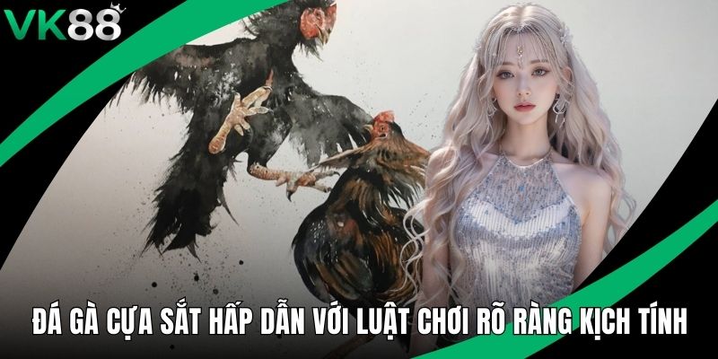 Đá Gà Cựa Sắt Hấp Dẫn Với Luật Chơi Rõ Ràng Kịch Tính